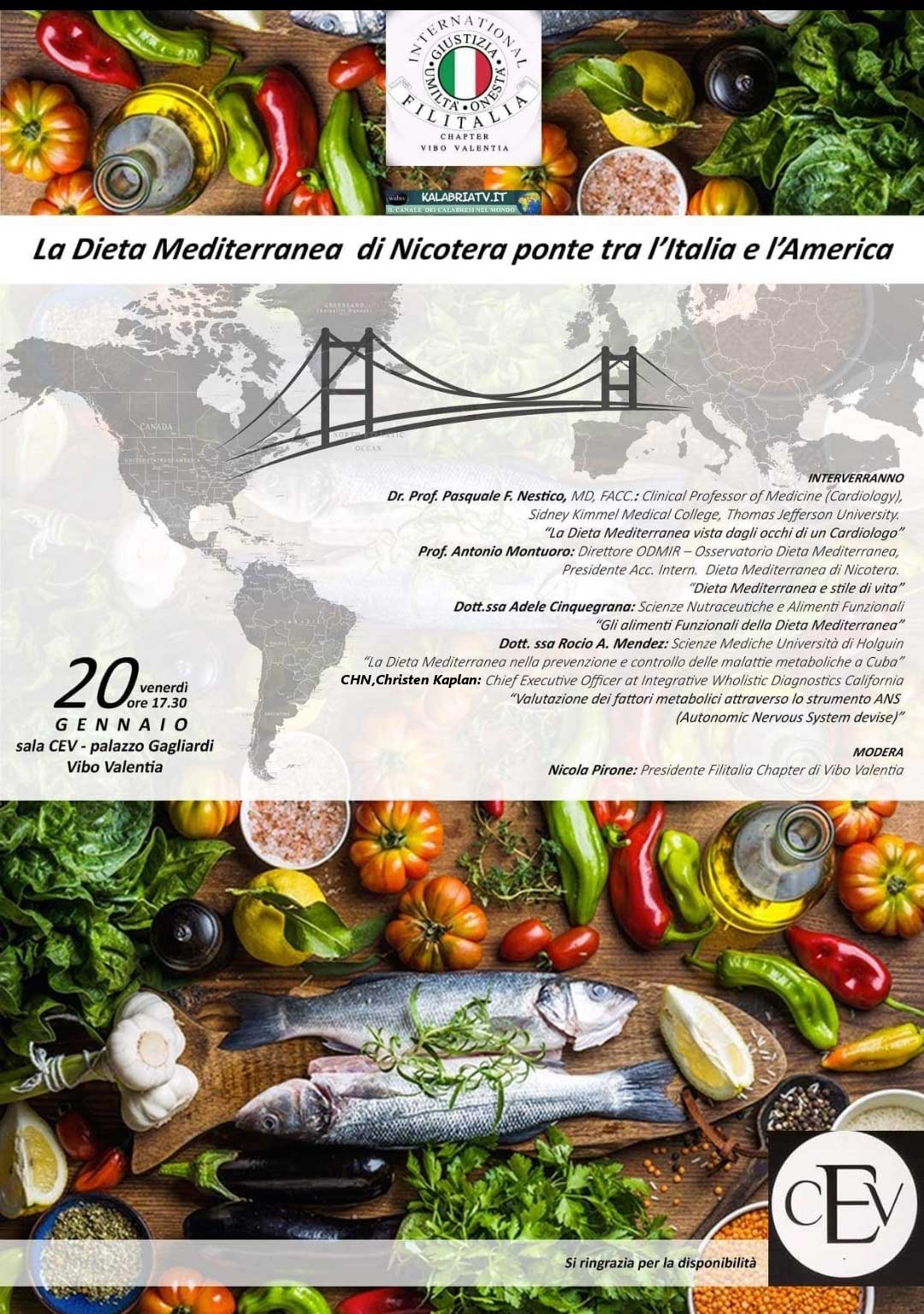 Itialian conference on the mediterranean diet