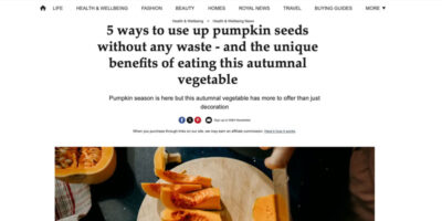 5 ways to use pumpkin seeds